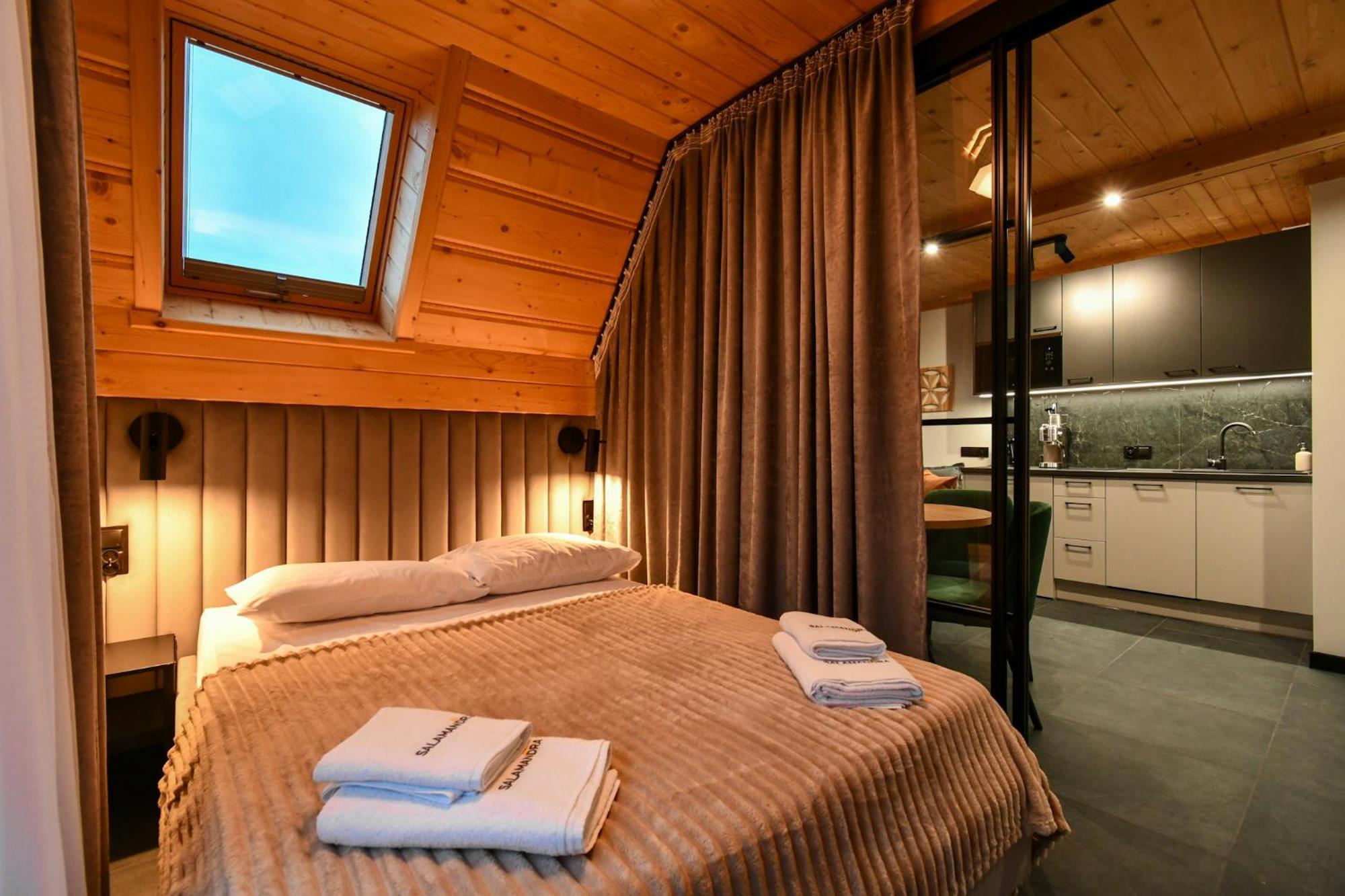 Salamandra Spa Jacuzzi, Sauny, Teznia, Panorama Tatr กอสเชียลิสกอ ภายนอก รูปภาพ
